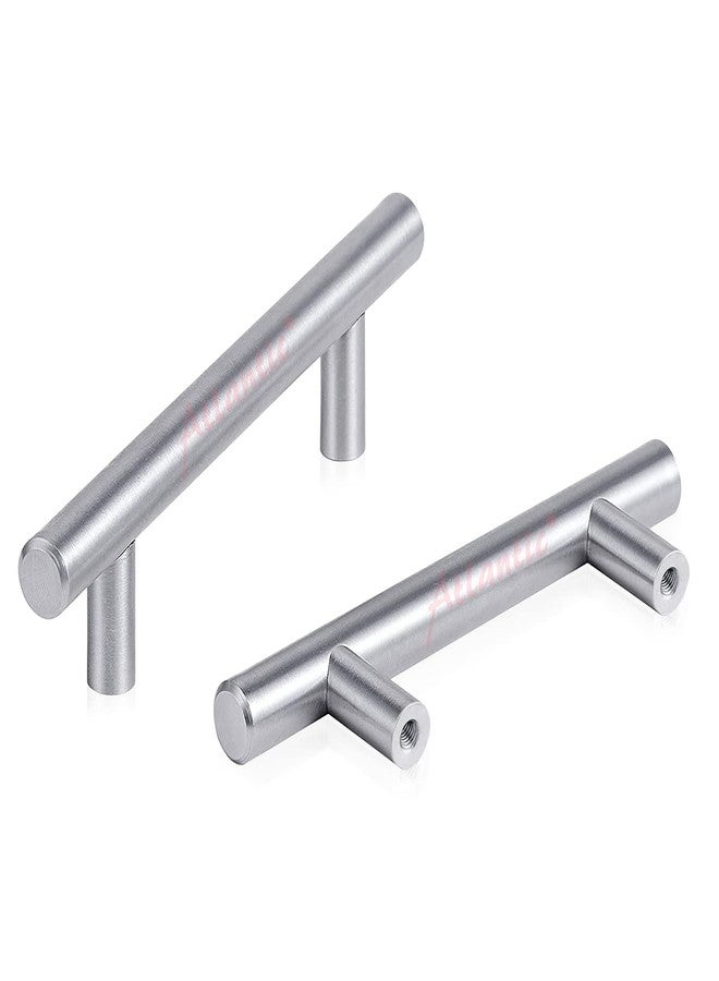 Atlantic Cabinet Pull Handle Matt Finish, Total Length 4 Inch, Hole-To-Hole 64 Mm, Pack Of 4, Silver - Image 3